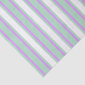 Stenen van mint en lila snoep tissuepapier (Detail)