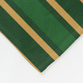 Stenen van snoep van Springbok, groen en goud Fleece Deken (Hoek)