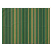 Stenen van snoep van Springbok, groen en goud Tafelkleed (Voorkant (Horizontaal))