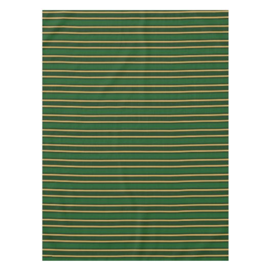 Stenen van snoep van Springbok, groen en goud Tafelkleed (Voorkant)