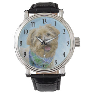 Stenen van traditionele terrierschildering - Oorsp Horloge