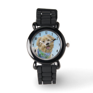 Stenen van traditionele terrierschildering - Oorsp Horloge
