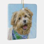 Stenen van traditionele terrierschildering - Oorsp Keramisch Ornament (Rechts)