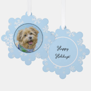 Stenen van traditionele terrierschildering - Oorsp Ornament Kaart