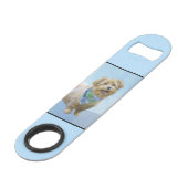 Stenen van traditionele terrierschildering - Oorsp Speed Flessenopener (Voorkant Gekanteld)