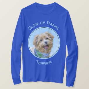 Stenen van traditionele terrierschildering - Oorsp T-shirt