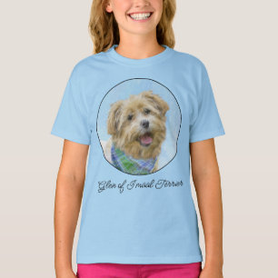 Stenen van traditionele terrierschildering - Oorsp T-shirt