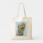 Stenen van traditionele terrierschildering - Oorsp Tote Bag (Achterkant)