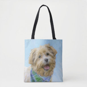 Stenen van traditionele terrierschildering - Oorsp Tote Bag