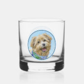 Stenen van traditionele terrierschildering - Oorsp Whisky Glas