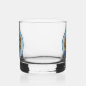 Stenen van traditionele terrierschildering - Oorsp Whisky Glas (Rechts)