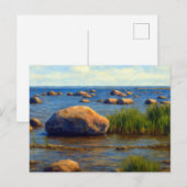 Stenen van Vormsi Briefkaart (Voorkant / Achterkant)