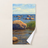Stenen van Vormsi Handdoek (Handdoek)