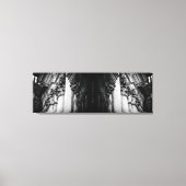 Stenen vleugels schedel canvas afdruk (Voorkant)