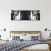 Stenen vleugels schedel canvas afdruk (Insitu (Slaapkamer))