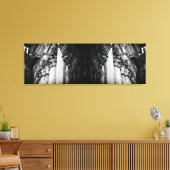 Stenen vleugels schedel canvas afdruk (Insitu (Woonkamer))