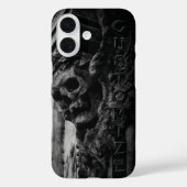 Stenen vleugels schedel Case-Mate iPhone case (Achterkant)