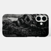 Stenen vleugels schedel Case-Mate iPhone case (Achterkant (horizontaal))