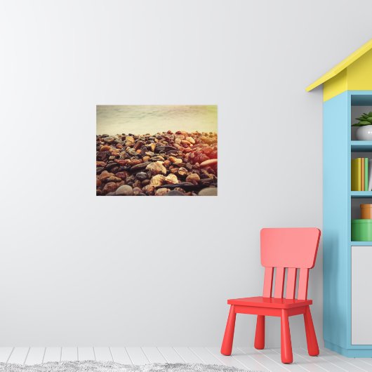stenen voor kustkeel poster (Kinderkamer 1)
