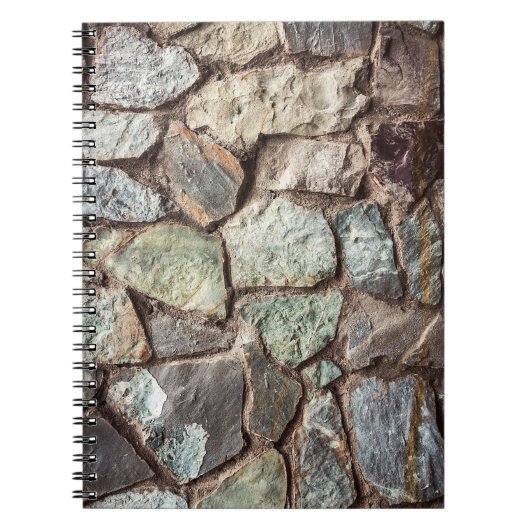 Stenen wandtextuur notitieboek (Voorkant)
