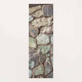 Stenen wandtextuur yogamat (Achterkant)