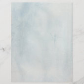 Stenen waterverf briefpapier (Achterkant)