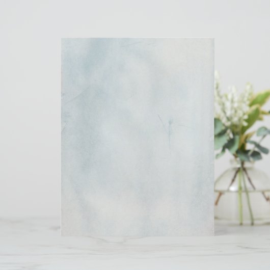 Stenen waterverf briefpapier (Staand voorkant)