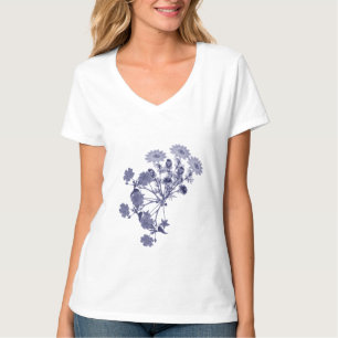 stengelvlekbloemen t-shirt