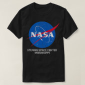 Stennis Space Center distressed Space T-shirt (Design voorkant)