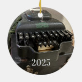 Steno Machine Ornament (Achterkant)