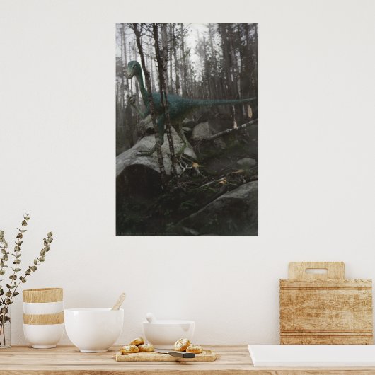 Stenonychosaurus Poster (Keuken)