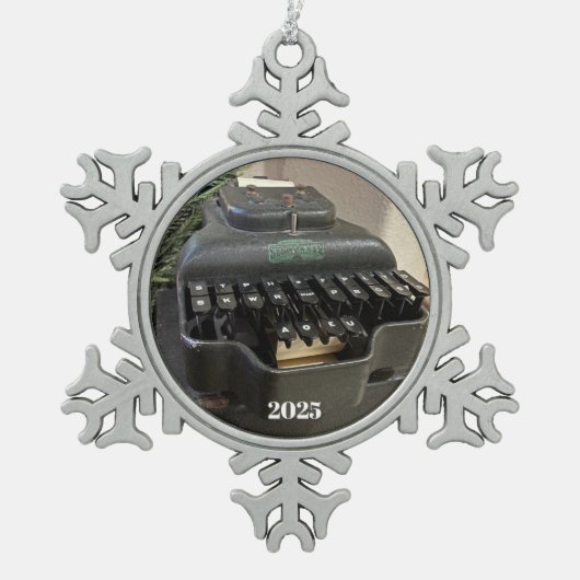 Stenotype Model 4 Courtverslaggever Ornament 2025 (Voorkant)