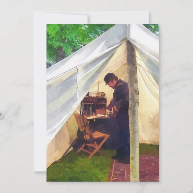 Stent van de officier van de burgeroorlog (Voorkant)