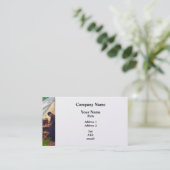 Stent van de officier van de burgeroorlog visitekaartje (Staand voorkant)