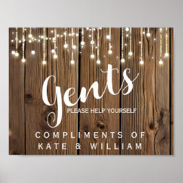 Stentenbord voor toiletgebruik - toiletartikelen,  poster