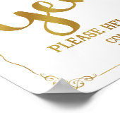 Stententoilet - mand voor toiletartikelen poster (Hoek)