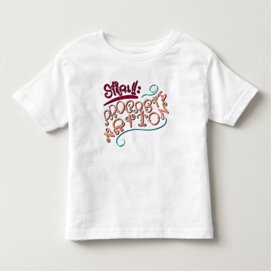 Step 1: Procastination Kinder Shirts (Voorkant)