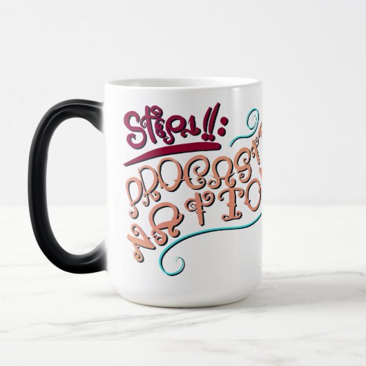 Step 1: Procastination Magische Mok (Links)