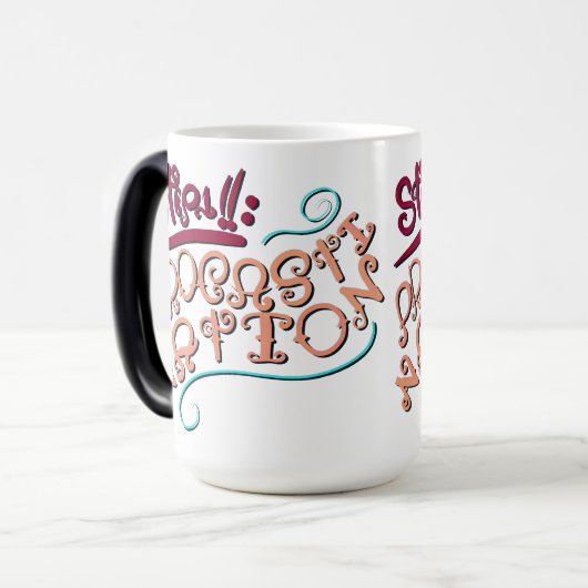 Step 1: Procastination Magische Mok (Voorkant links)