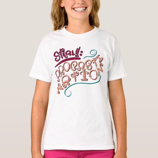 Step 1: Procastination T-shirt (Voorkant)