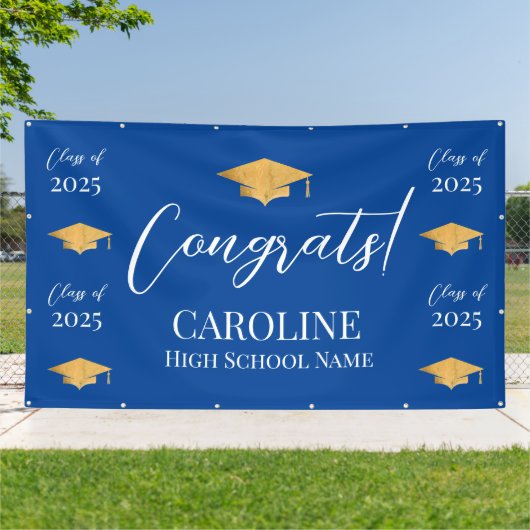 Step and repeat Graduation Backdrop banner  (Buitenkant)