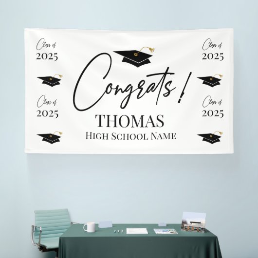 Step and repeat Graduation Backdrop banner  (Beurs)