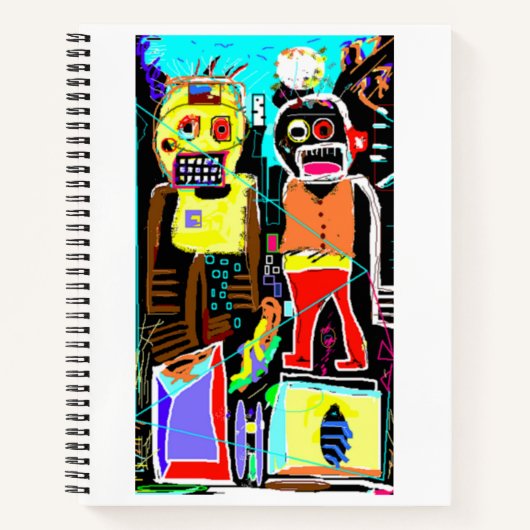Step Brothers Abstract Notitieboek (Voorkant)