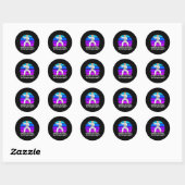 Step Brothers Film  Ronde Sticker (Vel)
