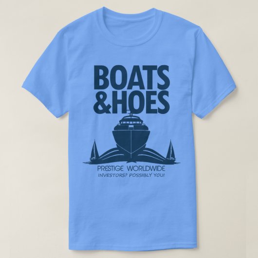 Step Brothers Prestige Wereldwijde boten en schoff T-shirt (Design voorkant)