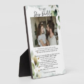 Step Dad Quotes en Gezegden van Step dochter Fotoplaat (Zijkant)