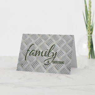 Step Dad Verjaardag Metalen Ontwerp Kaart