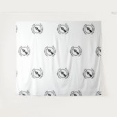 Step en Repeat Notaris Zakelijk Logo Evenement Wit Wandkleed (Voorkant (horizontaal))