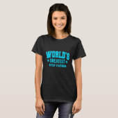 Step Father World's Greatest Blue T-shirt (Voorkant volledig)