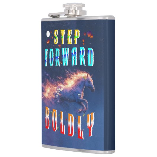 Step Forward Boldly Heupfles (Links)